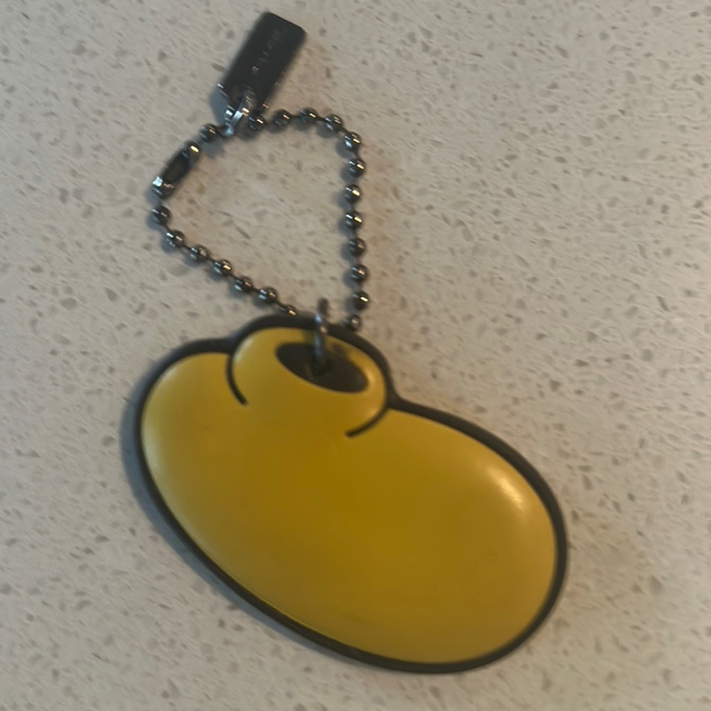 Mickey Coach purse tag